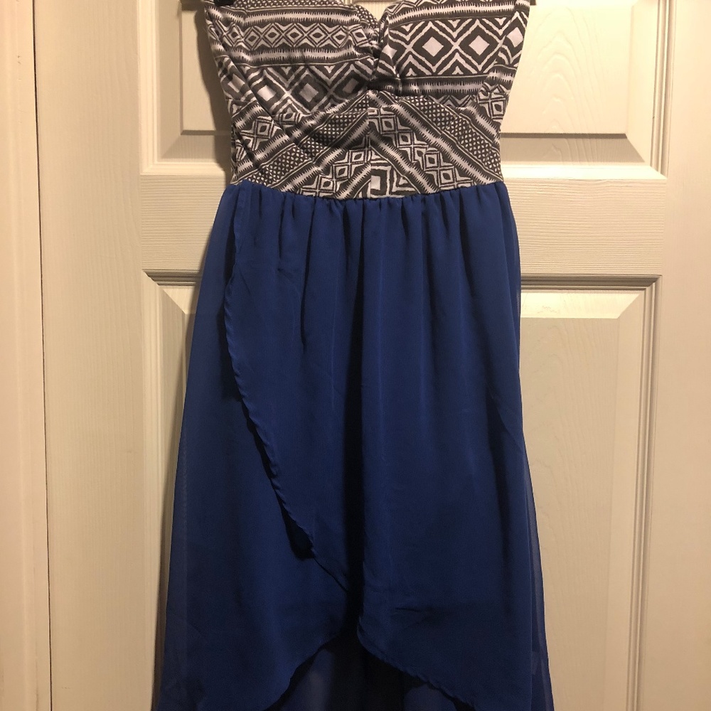 High-low Aztec Dress